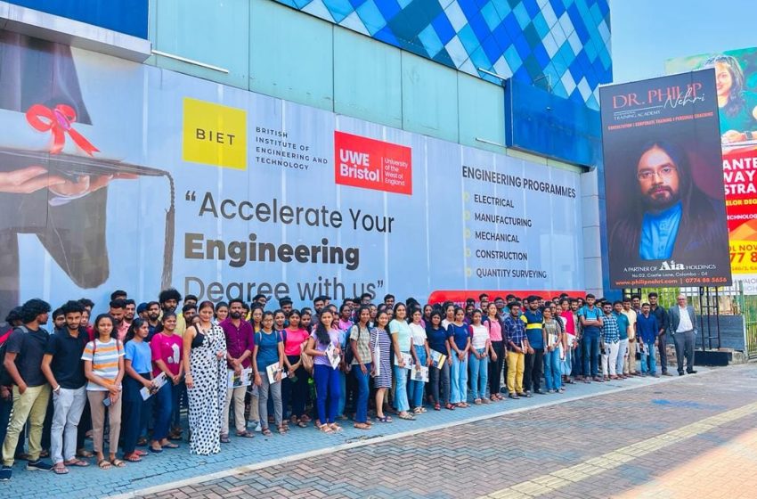  BIET Campus Hosts Exclusive Event to Guide SLIATE Students in Becoming Globally Recognised Engineers