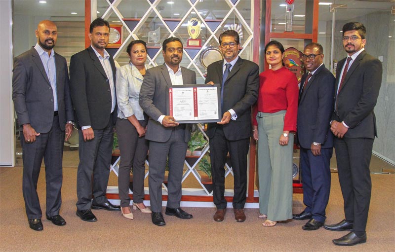  Sunshine Healthcare Lanka awarded ISO 9001:2015 for Quality Management System