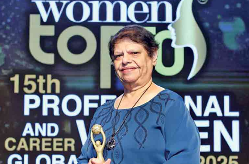  Dr. Dubash, the director of Abans Group, received the Visionary Leadership Award