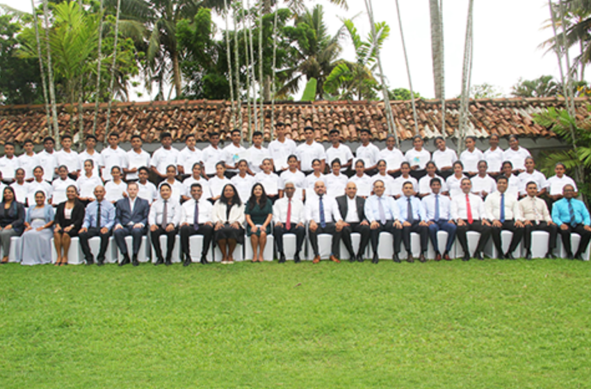  New graduates from Aitken Spence Institute of Hotel Management assist the hospitality industry
